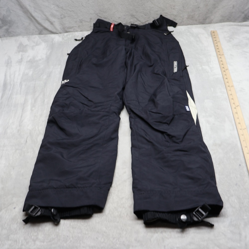 Helly Hansen Snow Pants Men Medium Black Helly Tech Waterproof Taped Seams 28x31